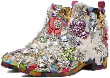 Tøj Comme des Garçons Comme des Garçons Kids Love Gaite Edition Embellished Chelsea Boots Flerfarvet | GM-K101-001, 4