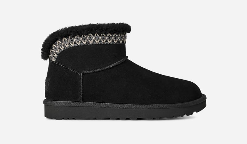 Sneakers og sko UGG Classic Ultra Mini Taslyn Boot Sort | 1174496-BLK, 0