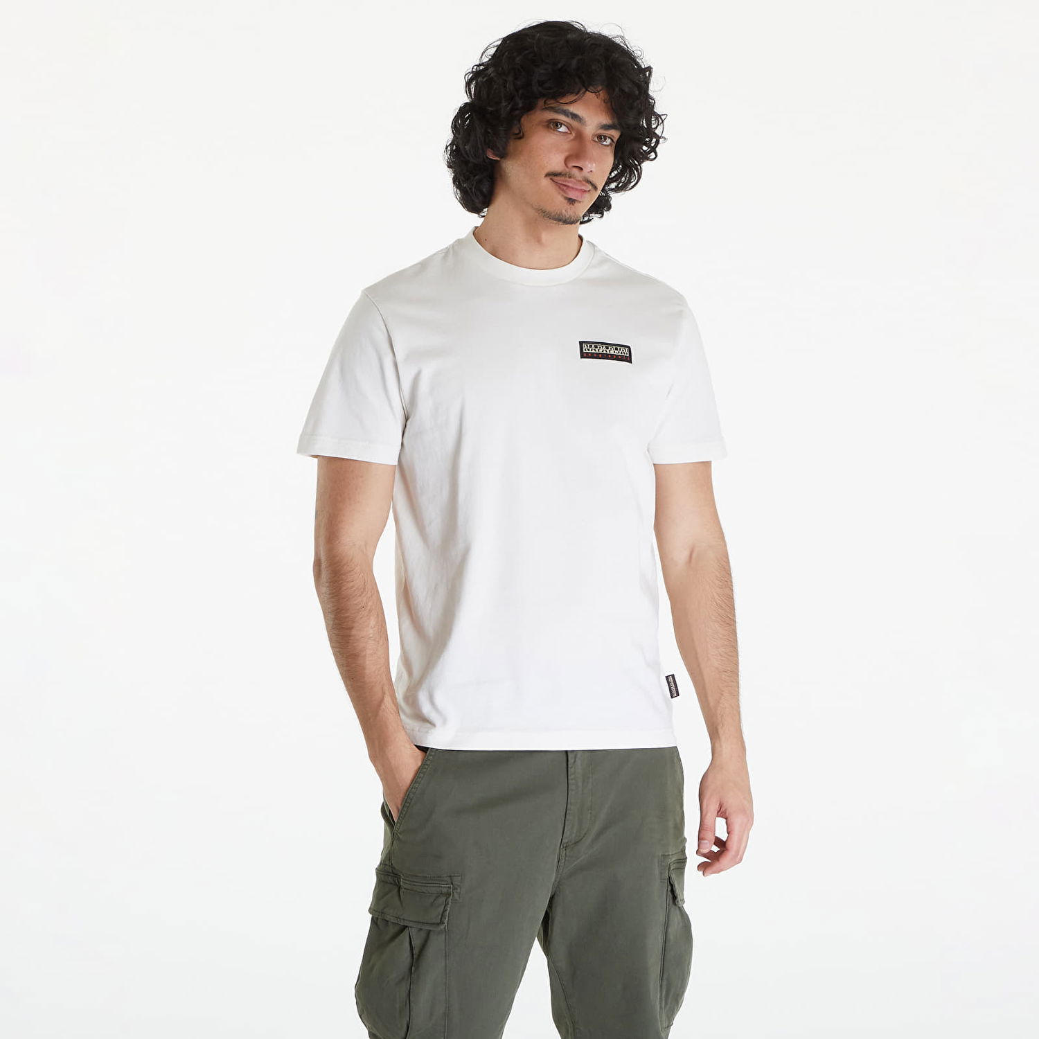 T-shirt Napapijri S-Iaato Tee Beige Beige | NP0A4HFZN1A1, 0