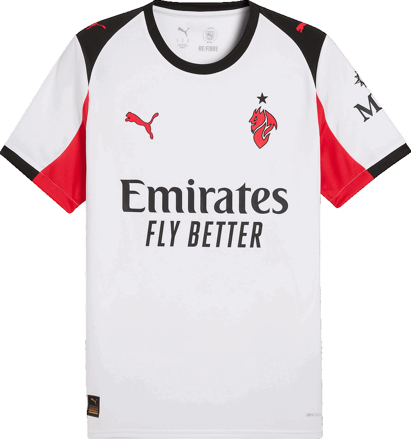 Jersey Puma Puma ACM Away Replica Jersey 2025/26 Hvid | 779971-02