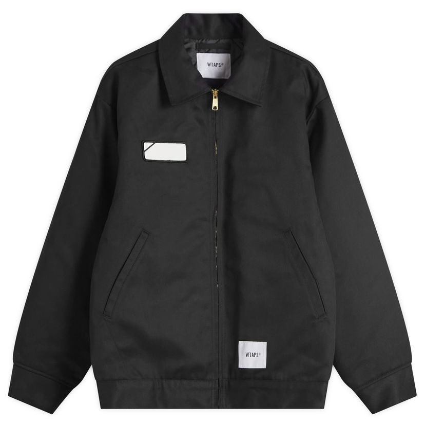 Jakke WTAPS Quilted Work Jacket Sort | 242WVDT-JKM05-BLK