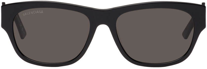 Solbriller Balenciaga Rectangular Sort | BB0164S, 0