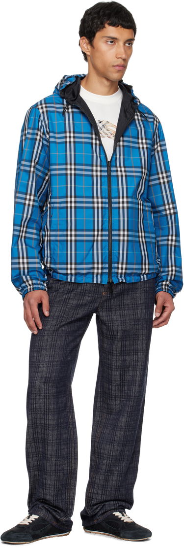 Jakke Burberry Burberry Hooded Reversible Jacket Blå | 8110369, 3