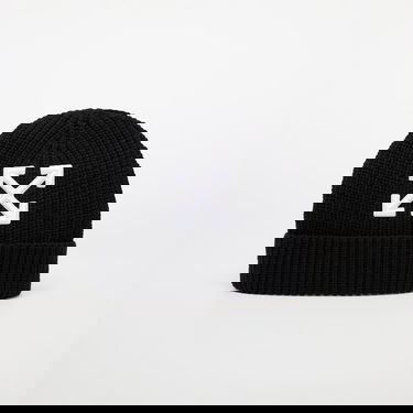 Beanie Off-White Arrow Classic Beanie Sort | OMLC041C99KNI0051001, 0
