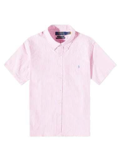 Skjorte Polo by Ralph Lauren Seersucker Lyserød | 710906574001