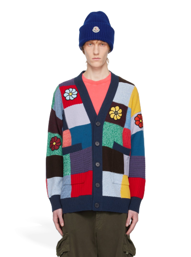 Sweater Moncler X JW Anderson Patchwork Flerfarvet | I109E9B00001M2726