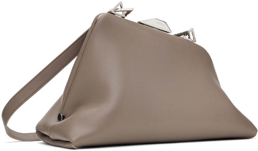 Håndtaske The Attico The Attico Day Off Shoulder Bag Grå | 247WAH49 L001, 1