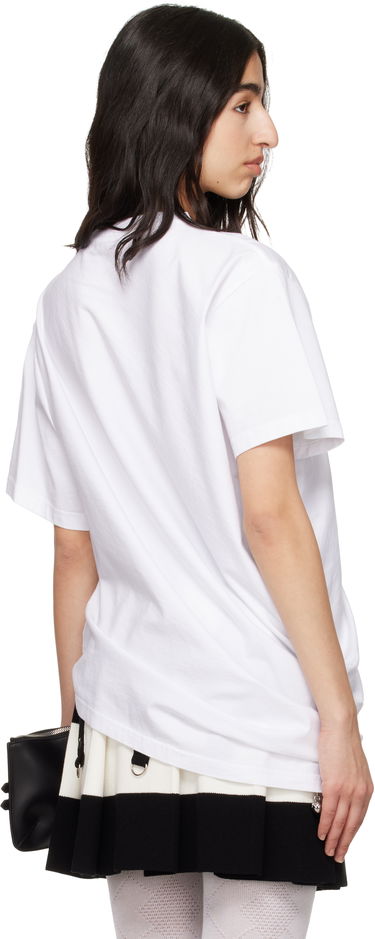 T-shirt Charles Jeffrey Loverboy Charles Jeffrey Loverboy Topsy Turvy T-Shirt Hvid | 54101302, 2