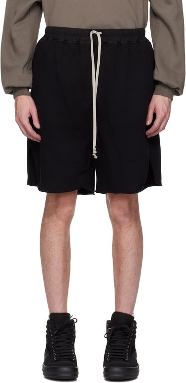 Shorts Rick Owens Rick Owens DRKSHDW Hollywood Long Boxers Shorts Sort | DU01E3383 F, 0