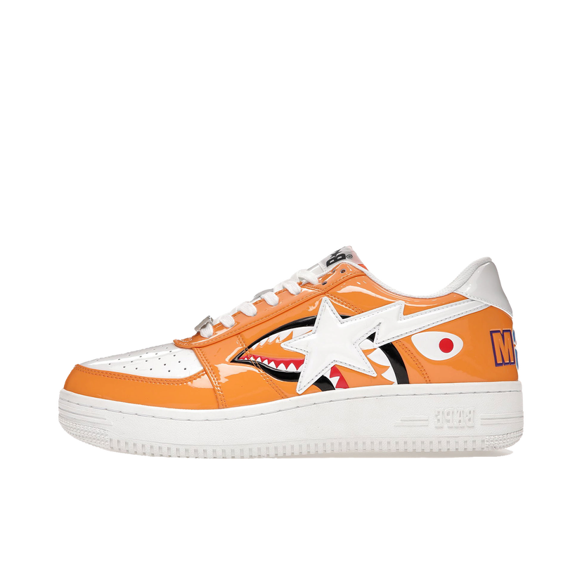 Sneakers og sko BAPE Bape Sta Low "Color Block Shark Orange" Orange | 1G80191009