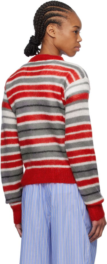 Sweater Marni Marni Striped Mohair Sweater Flerfarvet | GCMD0573Q0 UFU178, 2