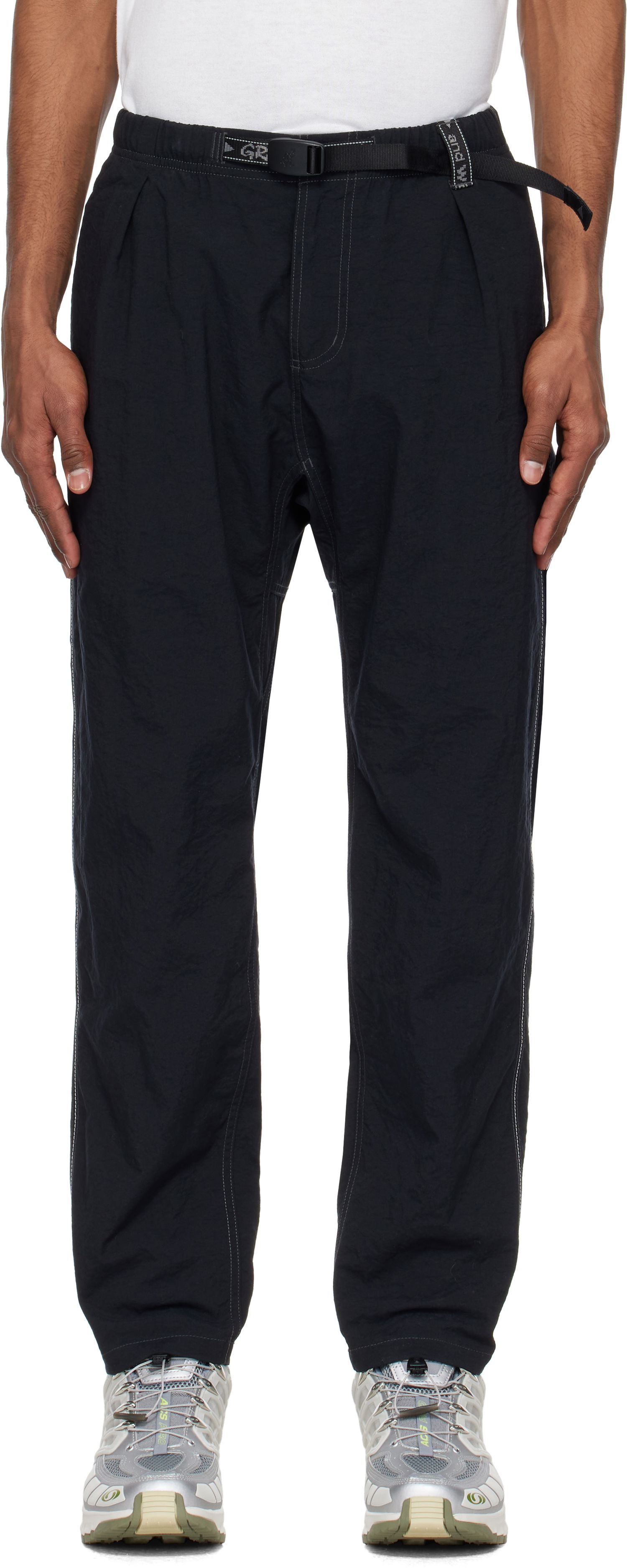 Bukser and wander Gramicci Edition Nylon Climbing Trousers Sort | GUP4-F3013-M, 0
