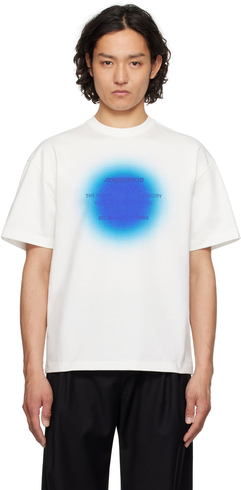 T-shirt ADER ERROR ADER error Eternity Product T-Shirt Hvid | BO01SSTS0112BL