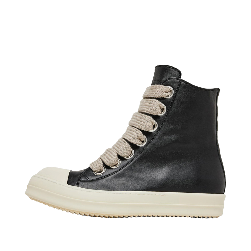 Sneakers og sko Rick Owens Fogachine High Black Milk Sort | RU01B1890 LPOW1 9111