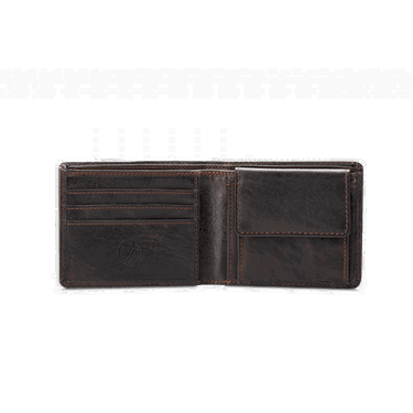 Tegnebog Vasky Johny Dark Brown Brun | A-0016-005, 1