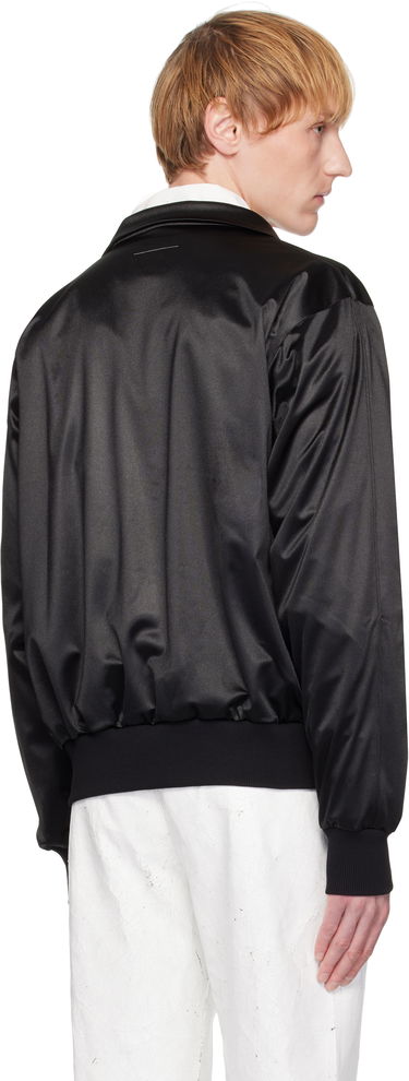 Bomberjakke Maison Margiela MM6 Maison Margiela Embroidered Track Jacket Sort | SH2HG0003 S78140, 2
