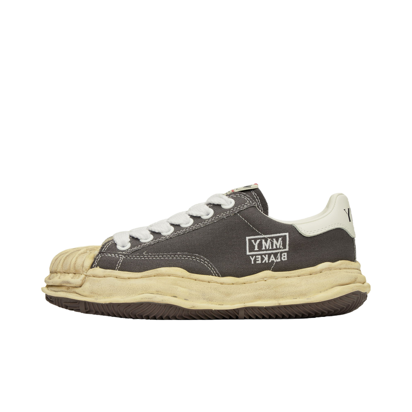 Sneakers og sko Maison MIHARA YASUHIRO Blakey OG Dyed Sole Canvas Low-Top Grå | A13FW728