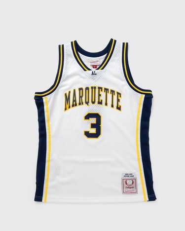 Jersey Mitchell & Ness NCAA SWINGMAN JERSEY MARQUETTE 2002-03 DWYANE WADE #3 Hvid | SMJY6225-MAU02DWAWHIT, 0