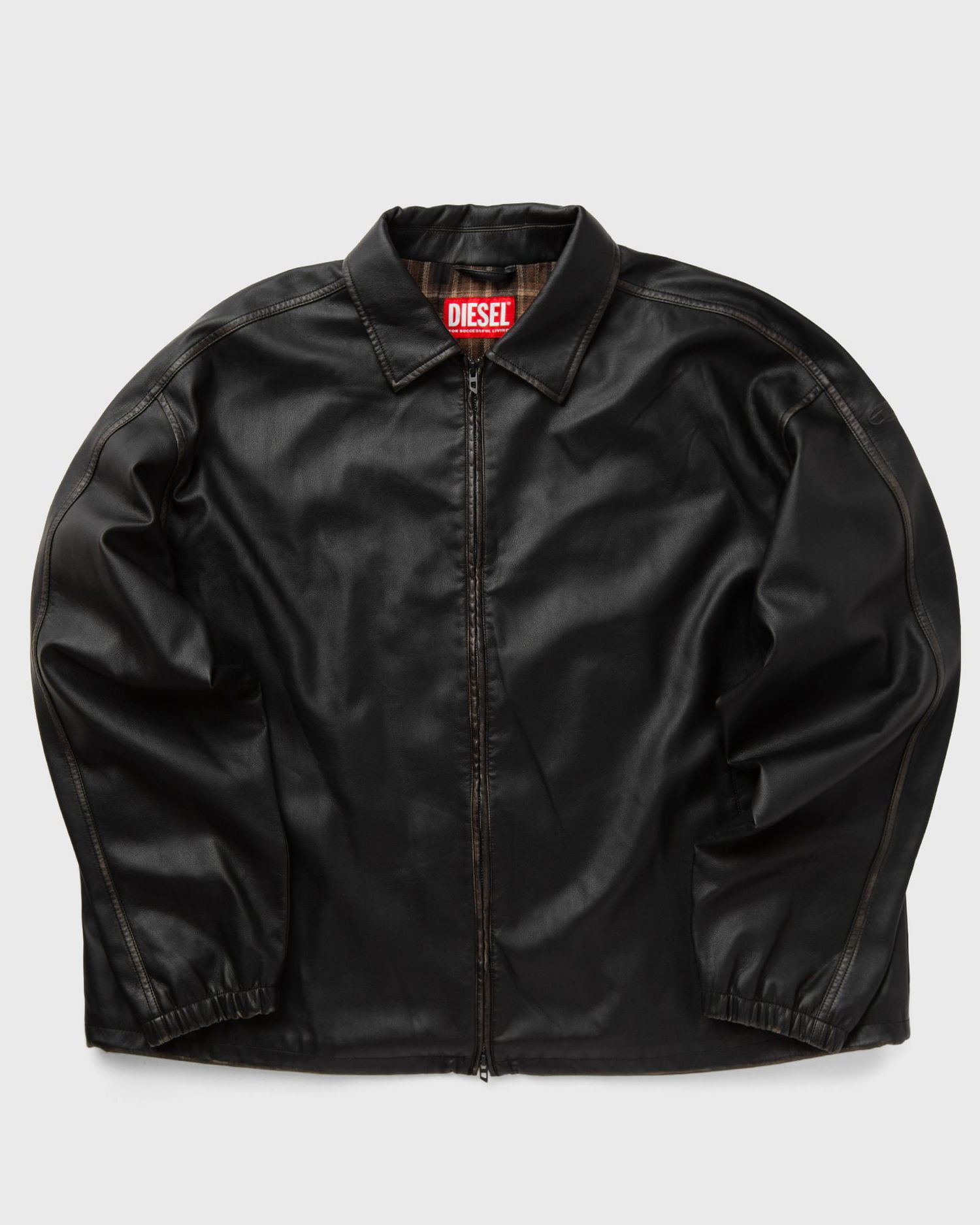 Jakke Diesel Diesel J-Ake Faux Leather Jacket Sort | A19279-0LHBE-9XX, 0
