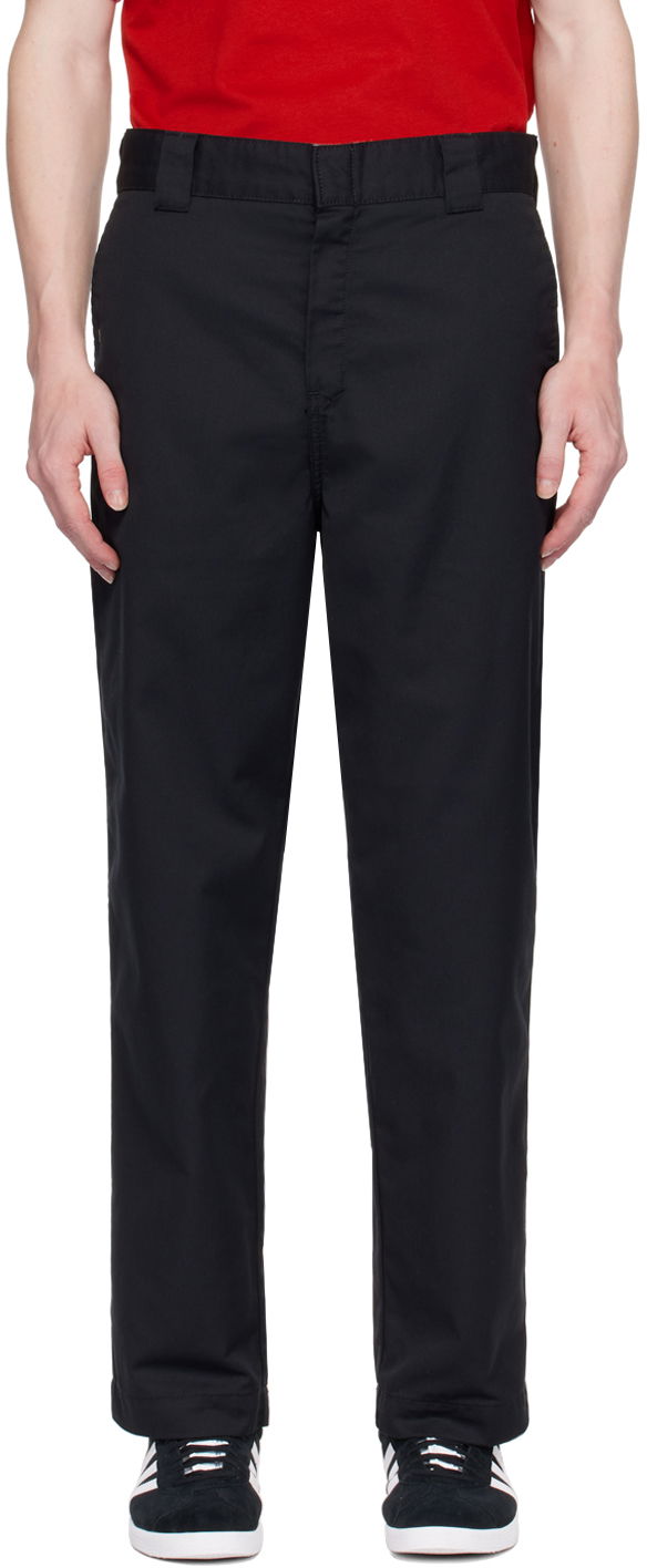 Bukser Carhartt WIP Black Craft Workwear Pants Sort | I027965, 0