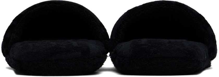 Sneakers og sko Versace Allover Towel Slippers Sort | ZSLB00009_1A07545, 1
