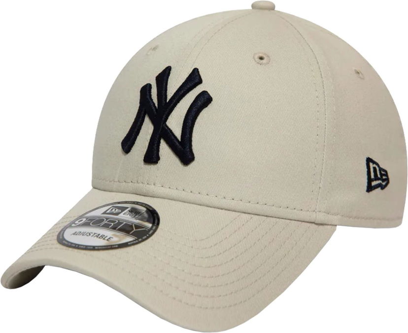 Kasket New Era NY Yankees League Essential 9FORTY Adjustable Cap Beige | 12380590-stn