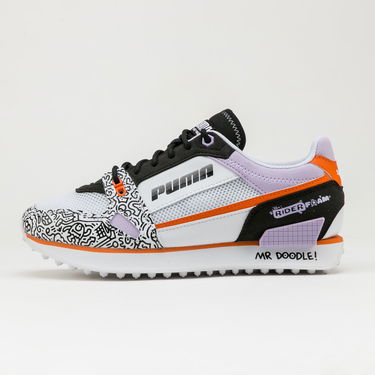 Sneakers og sko Puma Mile Rider Mr. Doodle Hvid | 374215 01, 0