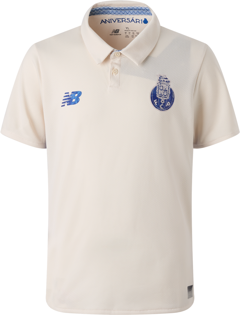 Jersey New Balance FC Porto 3rd Jersey 2025/26 Kids Beige | jt230493-thd
