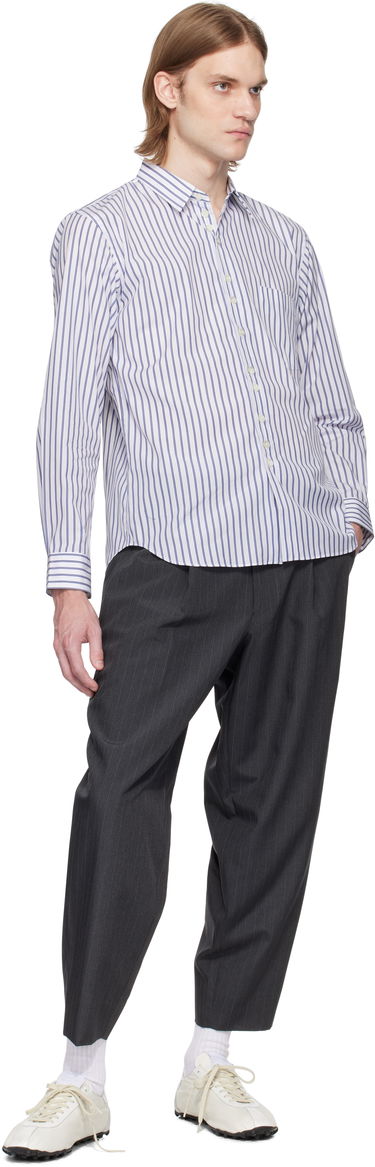 Skjorte Comme des Garçons Homme Deux Striped Shirt Hvid | DO-B030-051, 3
