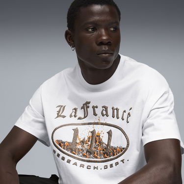 T-shirt Puma LAFRANCE HEEM Graphic Tee Hvid | 632477_01, 1