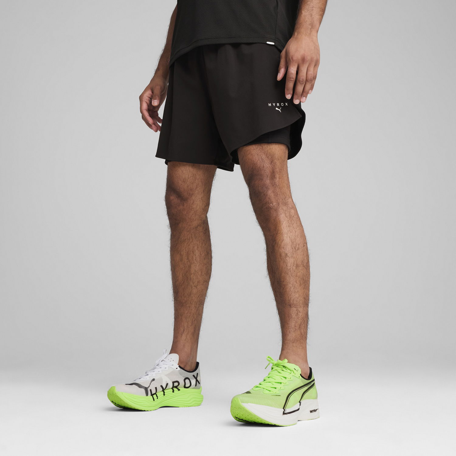 Shorts Puma PUMA x HYROX 2-in-1 Training Shorts Sort | 526893_01, 0