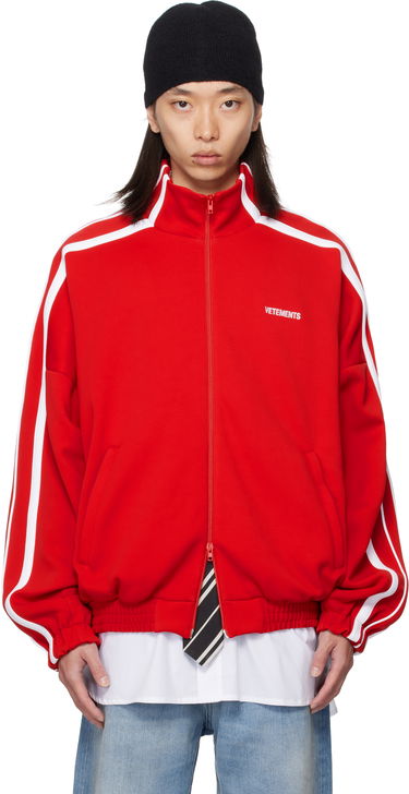 Jakke VETEMENTS Vetements Gym Track Jacket Rød | UH76GJ300R, 0