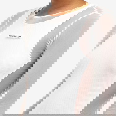 Tanktop Jean Paul Gaultier Gaultier Logo Layered Vest Hvid | 2430FTO193BT0010101, 5