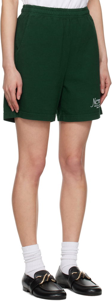 Shorts Sporty & Rich Sporty & Rich NY 94 Gym Shorts Grøn | SH039606034WH01, 1