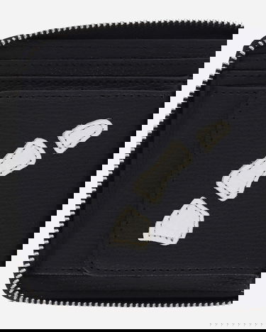 Tegnebog KAPITAL Thumb Up Bone Band Zip Wallet Sort | K2503XG522 BLACK, 6