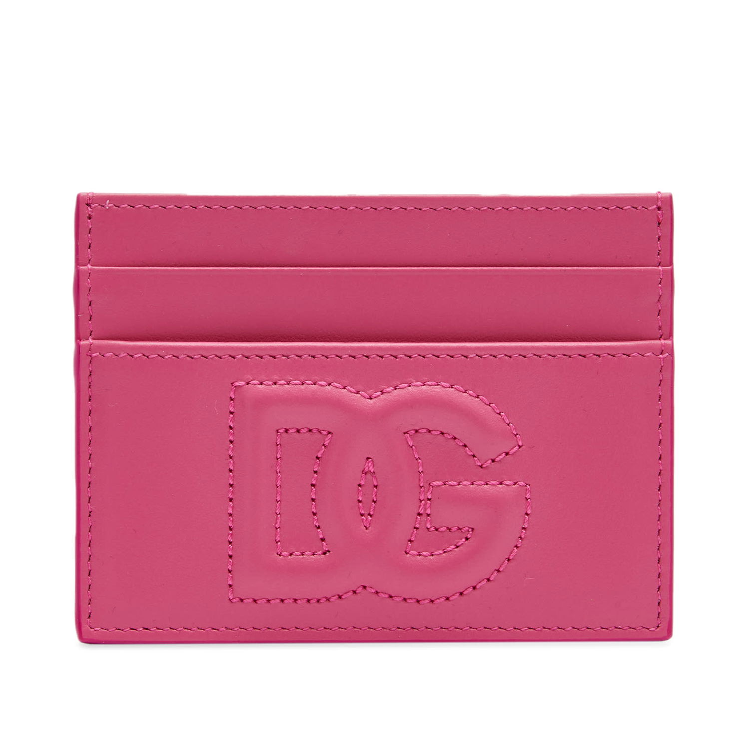 Tegnebog Dolce & Gabbana Logo Leather Card Holder Glicine Lyserød | BI0330AG081-80441, 0