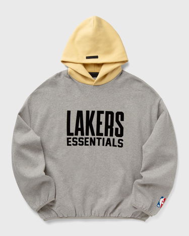 Sweatshirt Fear of God Fear of God Essentials Los Angeles Lakers Pull Over Hoodie Grå | 192AL246305F, 0