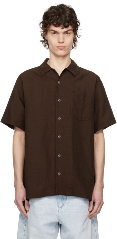 Skjorte A.P.C. A.P.C. Roy Shirt Brun | VIALV-H12608, 0