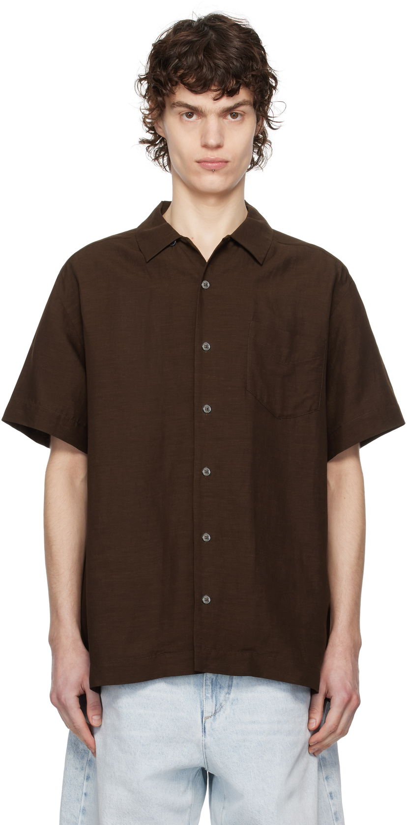 Skjorte A.P.C. A.P.C. Roy Shirt Brun | VIALV-H12608