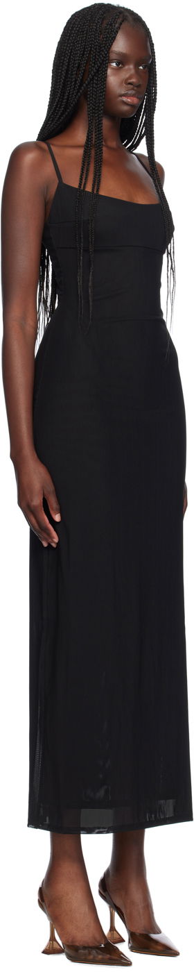 Kjole Miaou Miaou Thais Maxi Dress Sort | 5019PM3BLK, 4