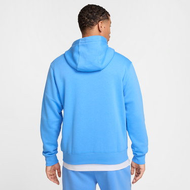 Sweatshirt Nike Nike Sportswear Club Fleece Hoodie Blå | BV2654-412, 3