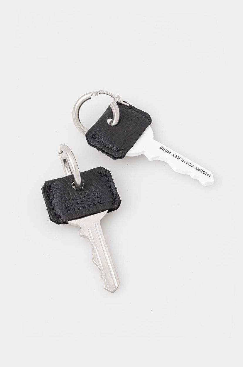 Nøgleringe Maison Margiela Key Earrings Sort | SM7VG0069.P6615