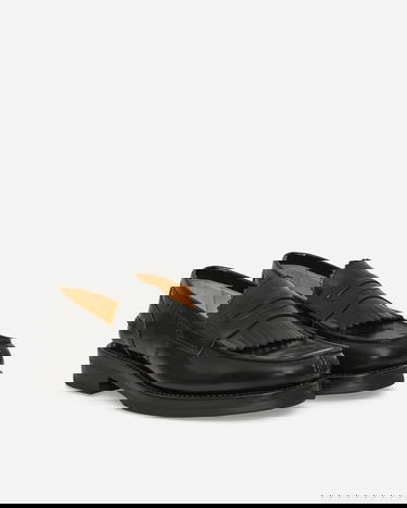 Sneakers og sko OUR LEGACY Black Leather Loafers Sort | M2197LB 001, 2