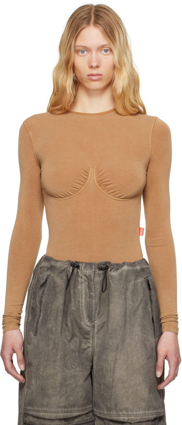 Krop Diesel Diesel T-Finne-Q2 Bodysuit Beige | A17608 0QMAT, 0