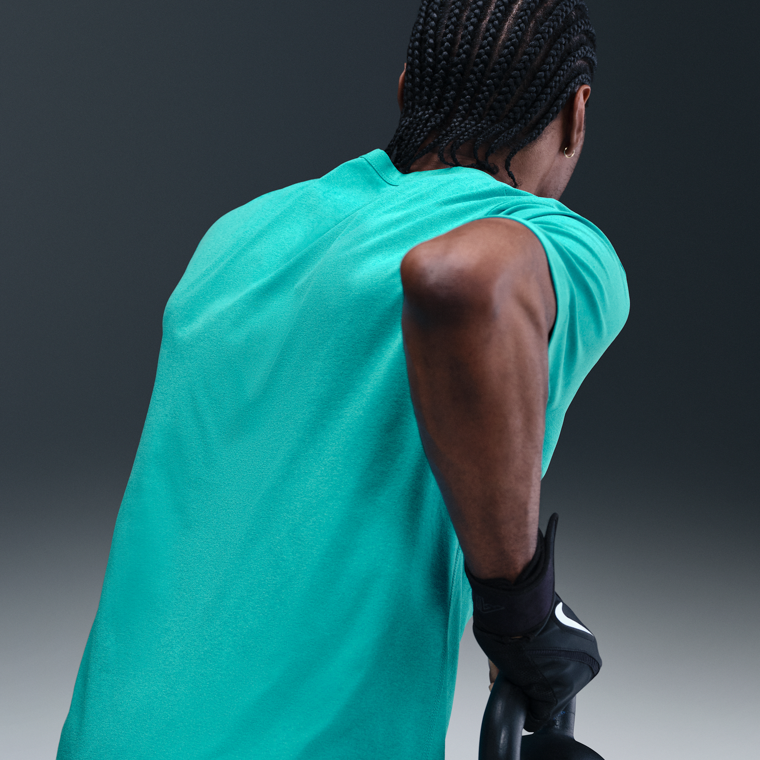 Handsker Nike Hyverse Dri-FIT UV Short Sleeve T-Shirt Grøn | DV9839-345, 1