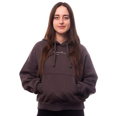 Sweatshirt Karl Kani Small Signature Essential Os Hoodie Brun | KK6128486, 0