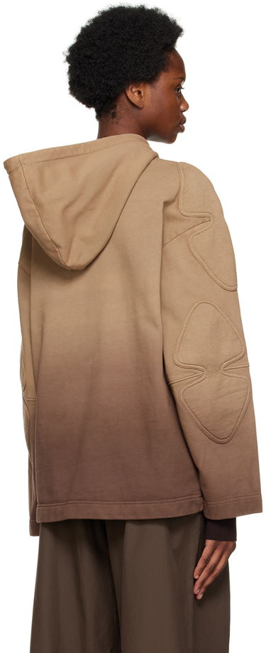 Sweatshirt Dion Lee Padded Sunfade Hoodie Brun | C3093R23, 2