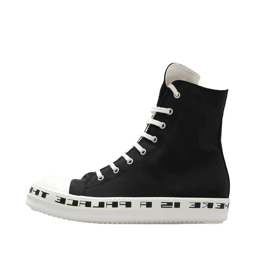 Sneakers og sko Rick Owens DRKSHDW Quote High "Black Milk" Sort | DU02C5800 MUEP8 9119