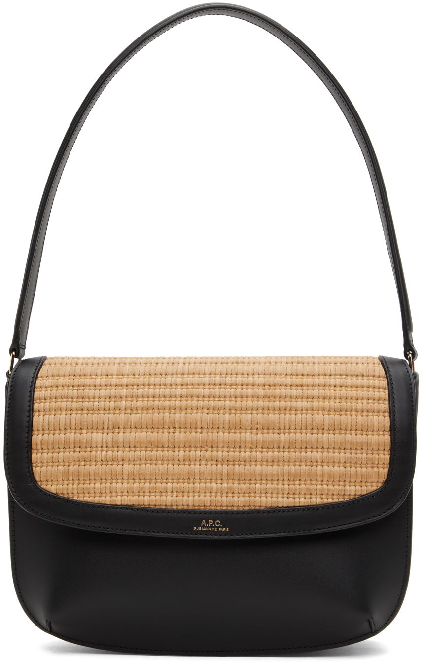 Skuldertaske A.P.C. Sarah Shoulder Bag Sort | RAAAG-F61526, 0