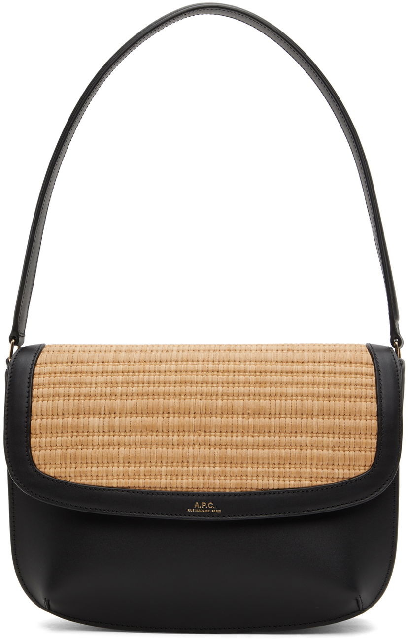 Skuldertaske A.P.C. Sarah Shoulder Bag Sort | RAAAG-F61526